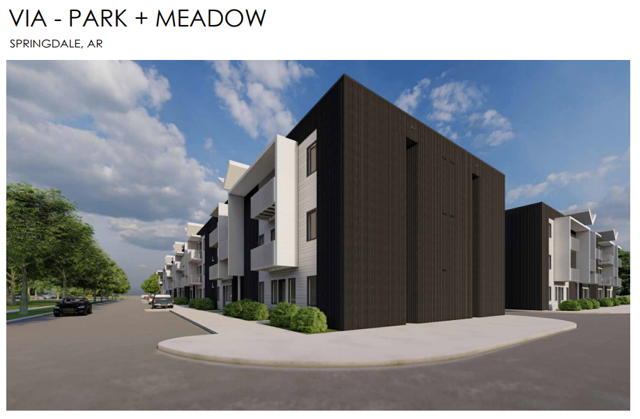 Blue Crane: Via Park +Meadow