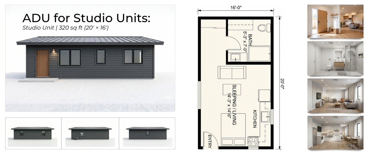 Shelter Unit 320 sq ft