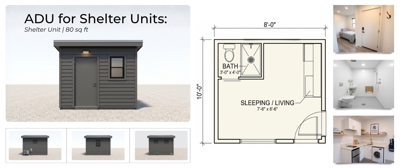Shelter Unit 8sq ft